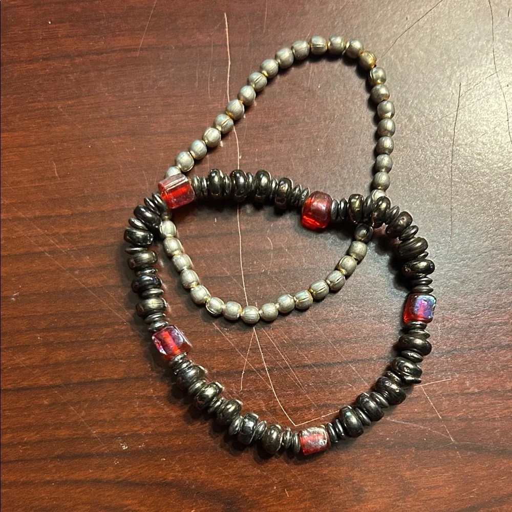 Colorful Beaded Bracelet Set - Picture 4 of 7